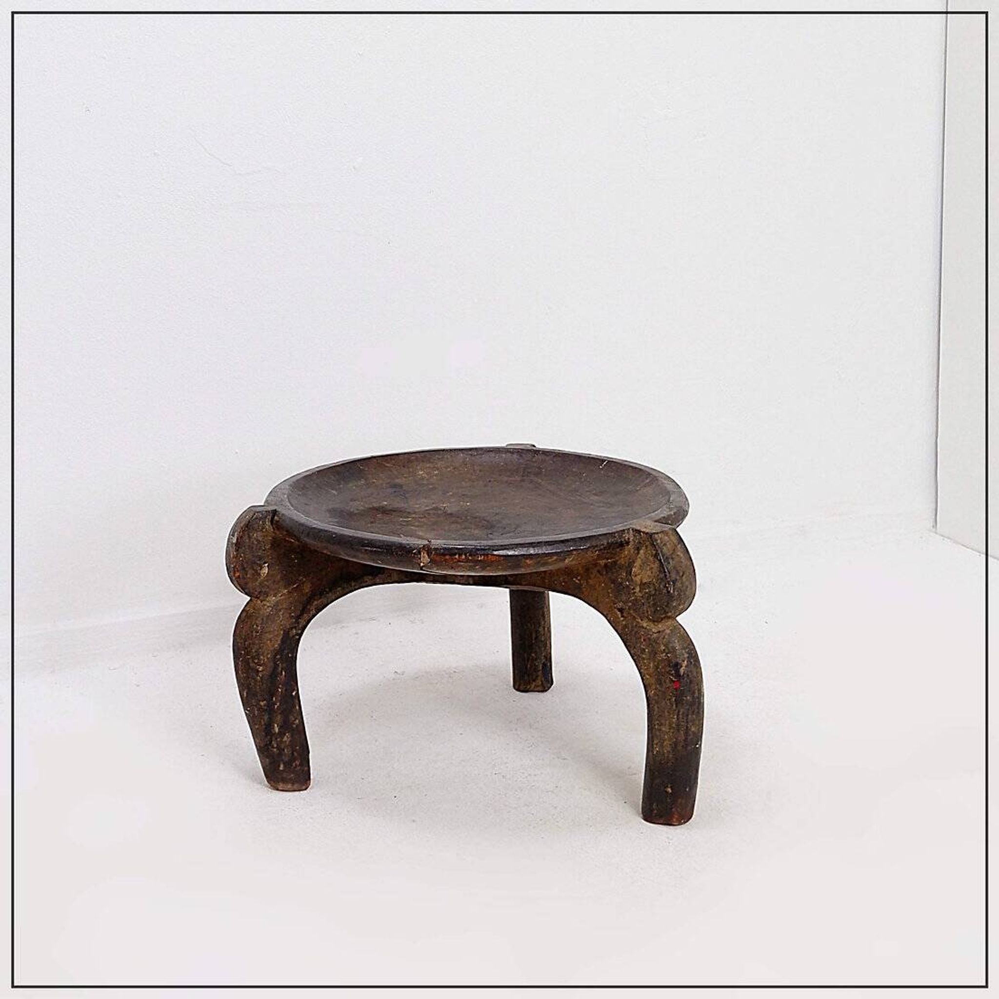 Vintage Tanzanian Stool, 1960s