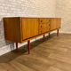 Vintage Scandinavian enfilade 1960