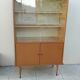 Vintage display cabinet bookshelf