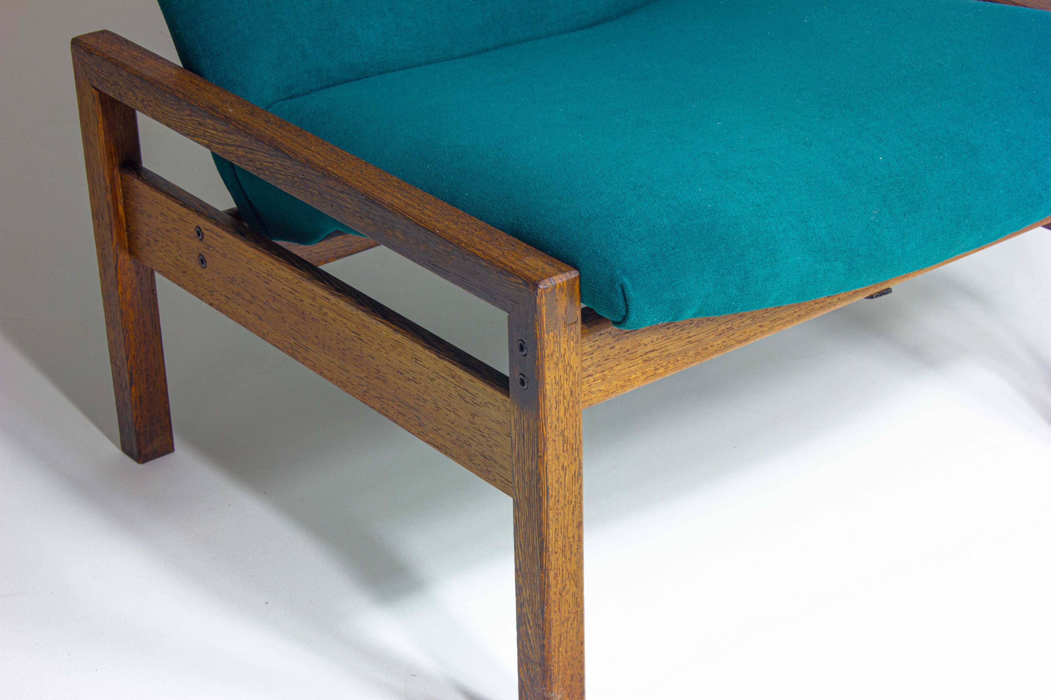 Rare mid-century sitting corner by Georges van Rijck, 1960s Belgium