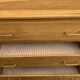Commode pieds compas et chêne brut massif  1960