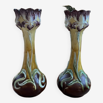 tall vintage vases