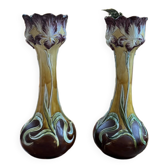 tall vintage vases