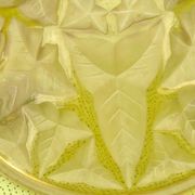 Art deco washbasin ceiling lamp, frosted glass satin