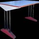 Paire de tables Années 80 Post-modernes
