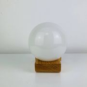 Vintage Tissot opaline globe and pin wall light.