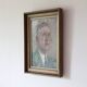 Impressionist oil painting portrait