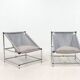 Paire de fauteuils. italie, années 90.