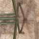 Wrought iron garden table