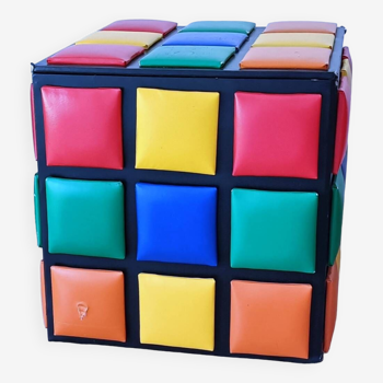 Rubik's cube pouf