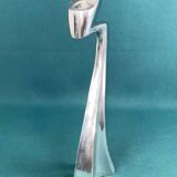 Matthew Hilton Zig Zag & Swan aluminium candle holders