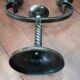 Wrought iron chandelier by Charles Piguet