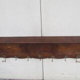 Old coat rack, 7 hooks