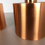 Set of 2 "Club" hanging lamps by Jo Hammerborg Fog & Mørup, Denmark, 1963