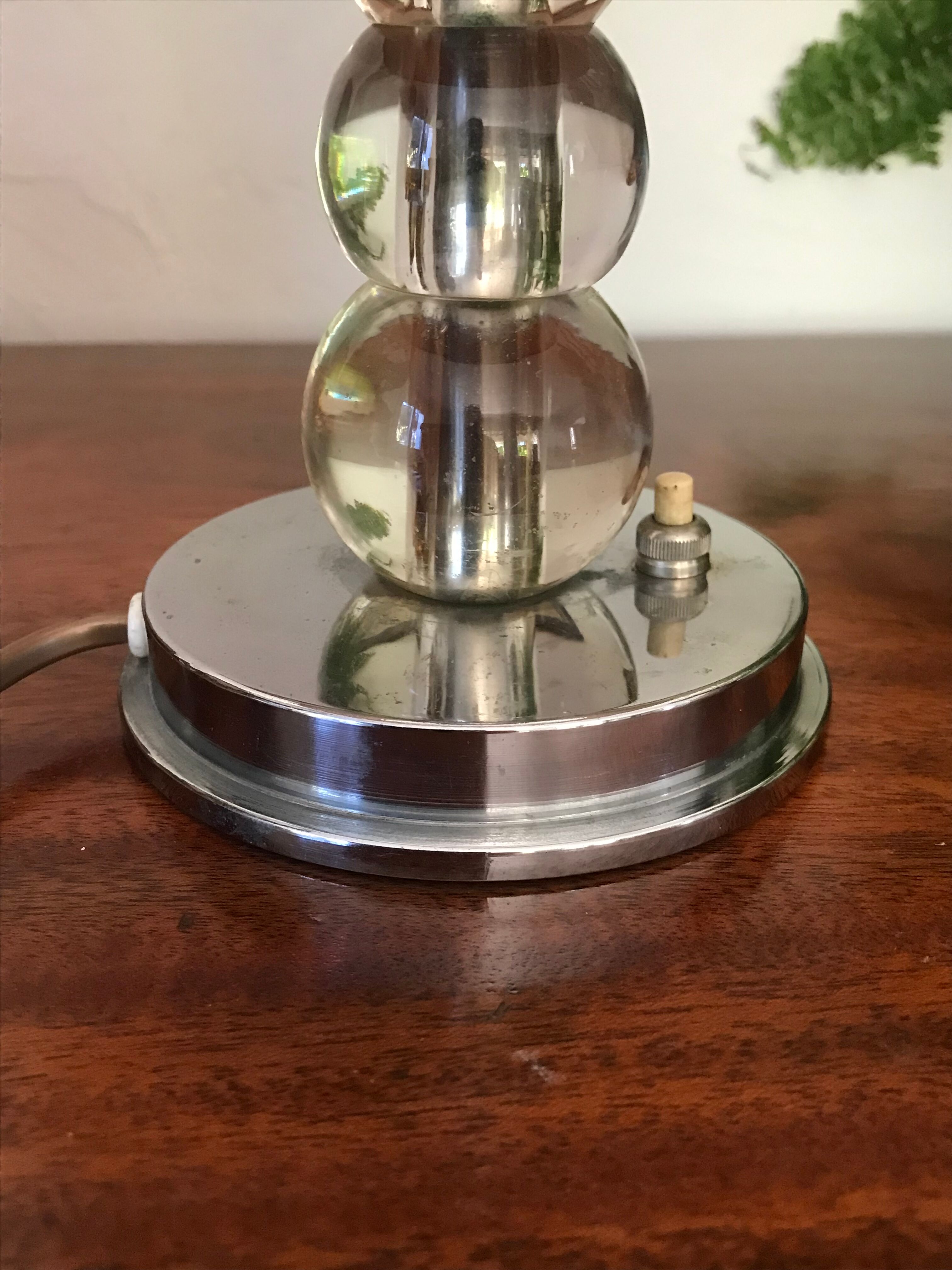 Lampe art déco