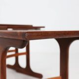 Set of 3 teak wood nesting tables by G-Plan, 1970s, UK ca. 1970