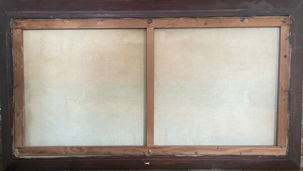 Tableau peinture ancienne Max Erich Nicolas XXe Marine