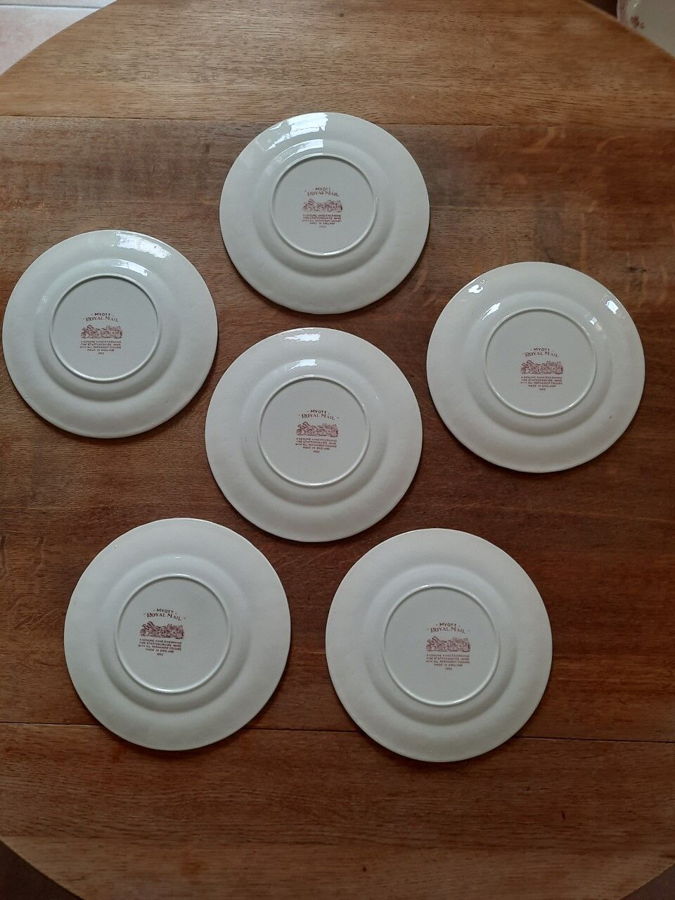 Antique dessert plates