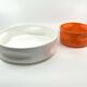 2 Form ceramic dishes • Design B. Devaux • Space Age • 1969