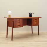Teak desk, Danish design, 1960s, production: Denmark
