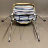 Suite of 4 chairs by Giancarlo Piretti