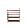 Chromed Bauhaus shelf in bent steel and sheet metal, Europe 1930s
