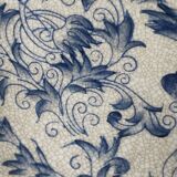 Cracked ceramic tulip vase circa 1980