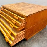 Vintage plan chest of architect drawers