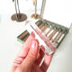 12 Baccarat crystal knife holders