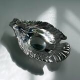 1970s Italian silver plated dove bowl