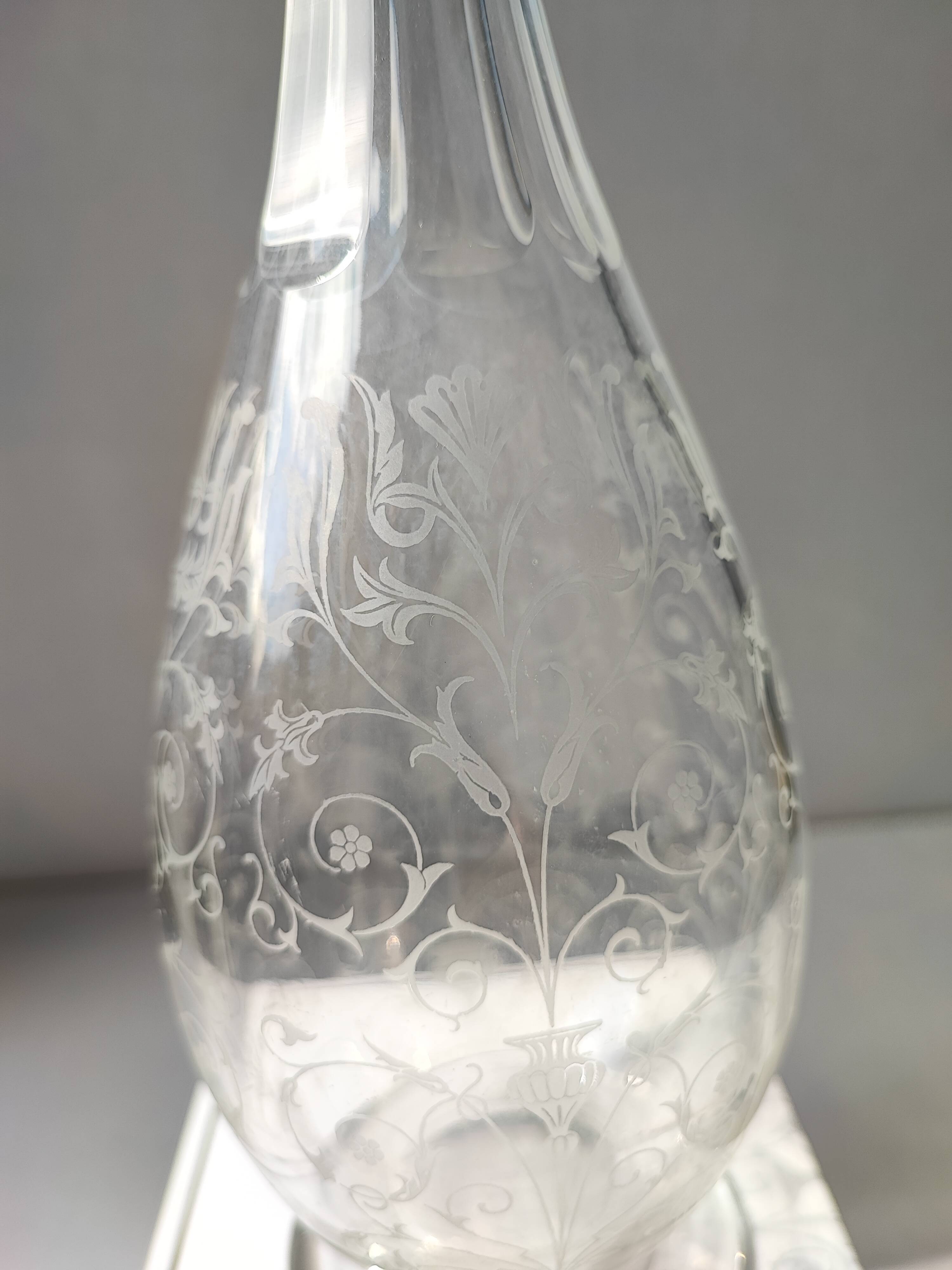 Baccarat crystal carafe