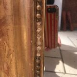 Louis Philippe mirror with gold leaf