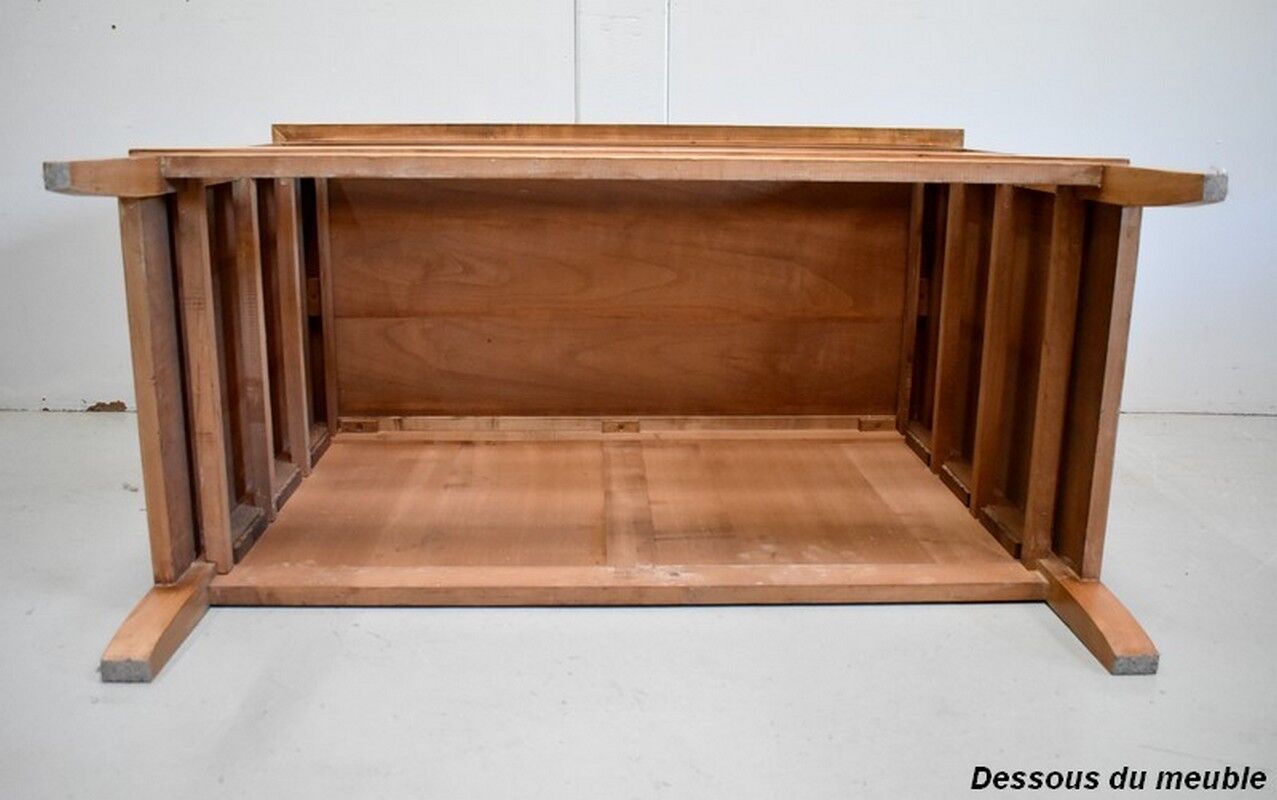 Modable in blond cherry wood, Louis XVI style - 1910