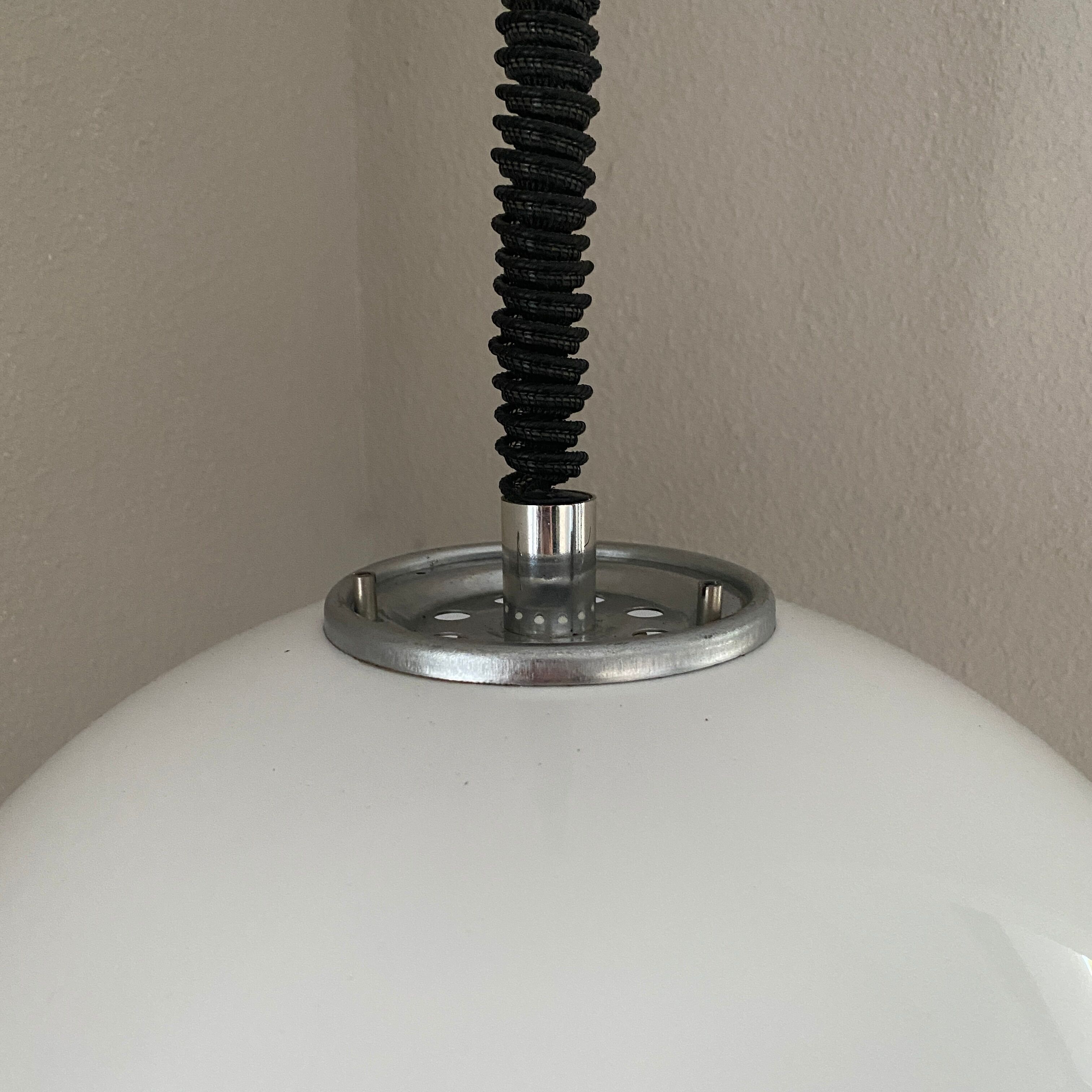 Vintage Italian Harvey Guzzini pendant lamp