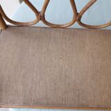 Wall shelf in rattan