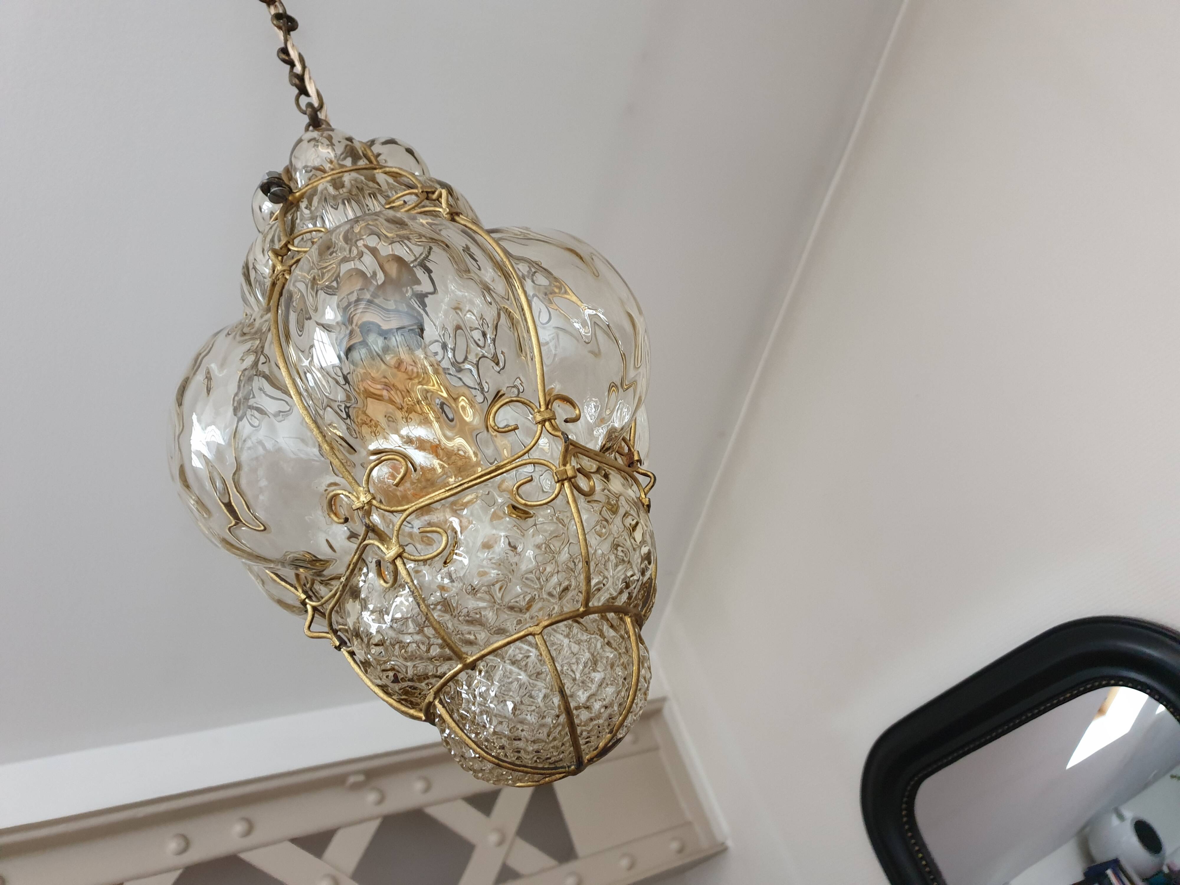 Murano Mid-Century Venetian Lantern