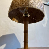 Wooden table lamp 1950