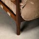 Lounge Chair Suede Leather