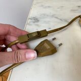 Brass column lamp neoclassical style 60s vintage