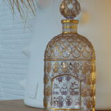 Guerlain empty bottle with golden bees with fine gold