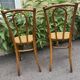 Chaises bistrot cannées Baumann
