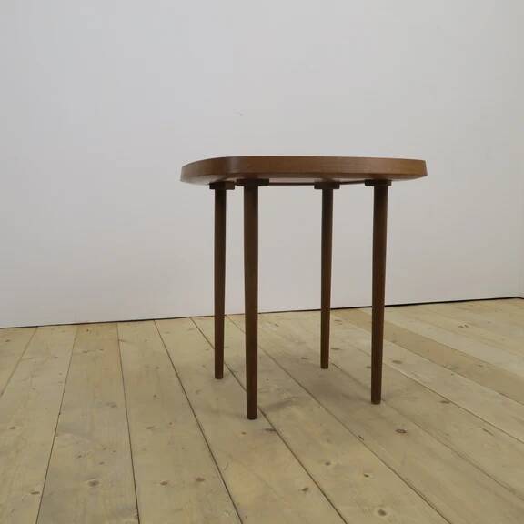 Table basse de Jens Quistgaard pour Nissen Langå, années 50