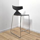 Set of 3 Saya bar stools, Arper