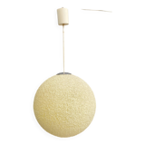 Suger ball lamp in yellow by John and Sylvia Reid 1960s