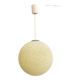 Suger ball lamp in yellow by John and Sylvia Reid 1960s
