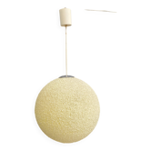 Suger ball lamp in yellow by John and Sylvia Reid 1960s