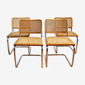 Cesca B32 chairs by Marcel Breuer  1970