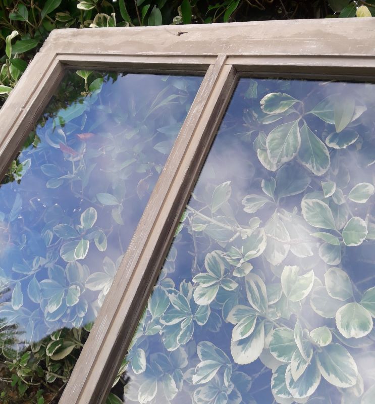 Glazed frame 70x83cm for partition