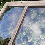 Glazed frame 70x83cm for partition