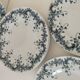 6 Saint-Amand Hamage ironstone plates – Byzantine decor